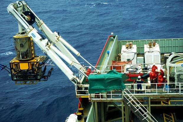 Sinopec Completes Its First Deepwater Rov Operation
