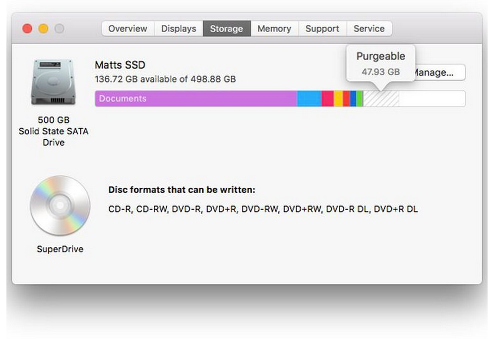 How MacOs Sierra Gives Back Gigs of Storage Space