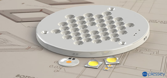 Plessey Launches Beam-Forming Led Module Using Stellar Optical Technology